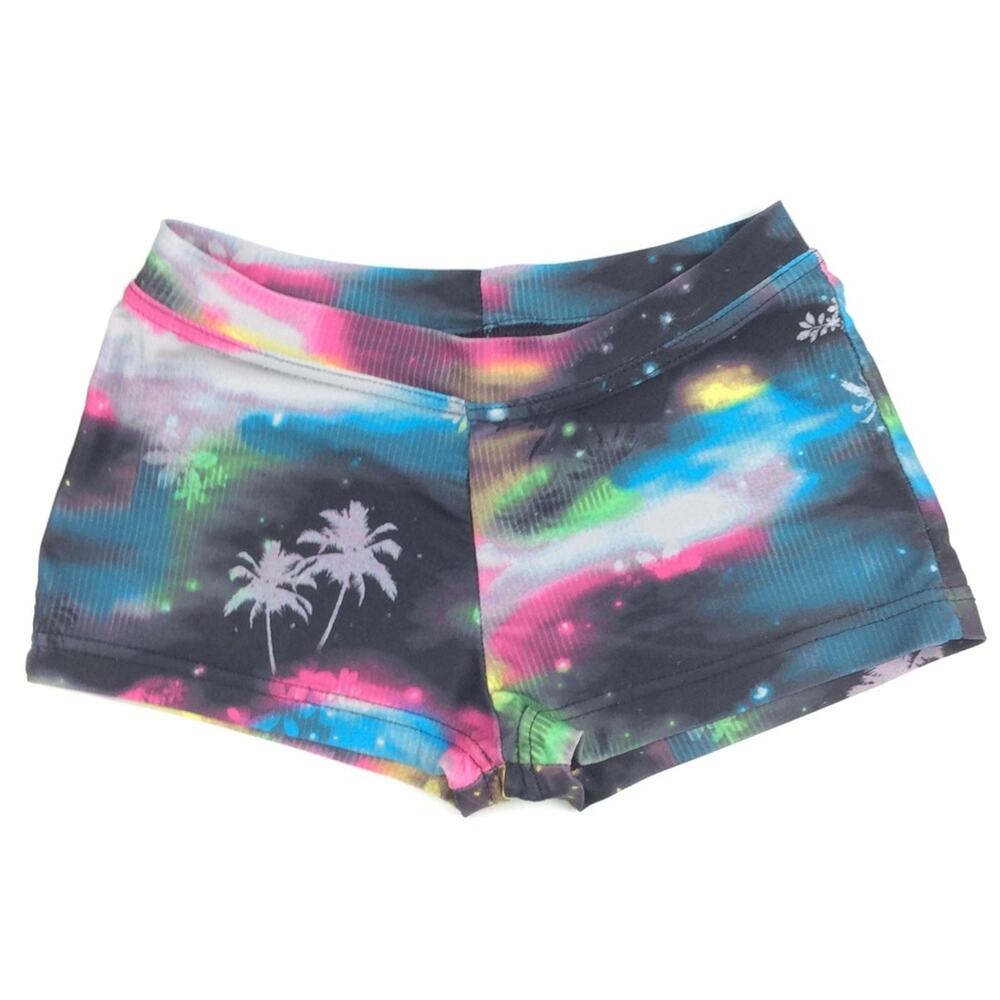 Capezio Dance Gymnastics Booty Shorts 6 6X Black